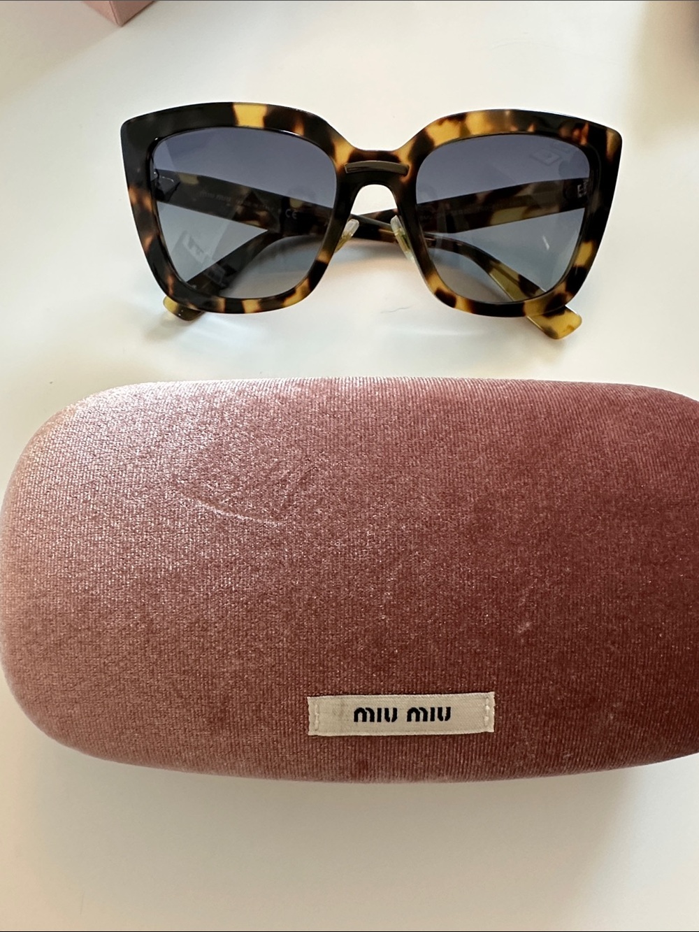 Miu Miu Tortoise Women’s Sunglasses - Picture 11 of 11